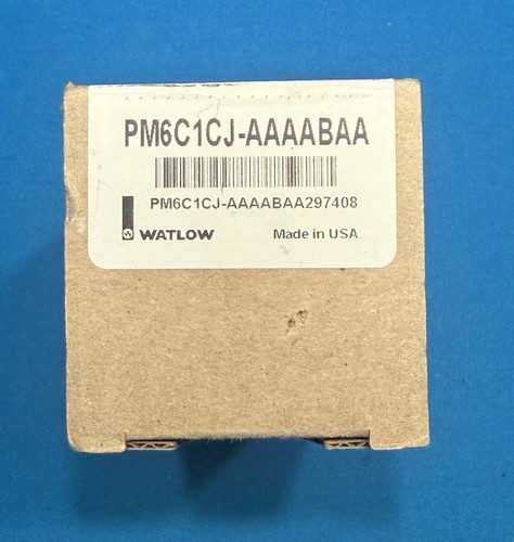 Watlow pm6c1cj aaaabaa panel - watlow, pm6c1cj-aaaabaa
